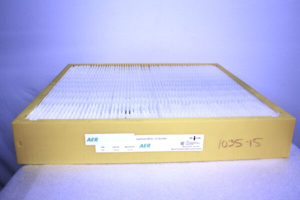 AER Control Systems 24 x 24 x 4 MERV 14 Mini Pleat Filter - Image 2