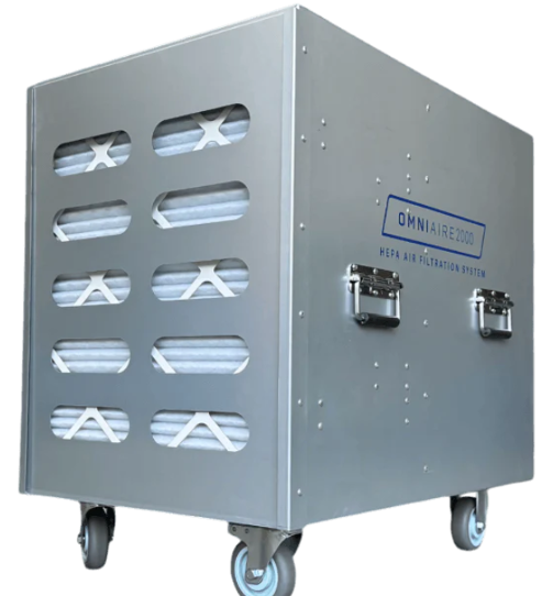 OmniAire OA2000 PRO Portable Commercial HEPA Filter Dust Collector - Image 2