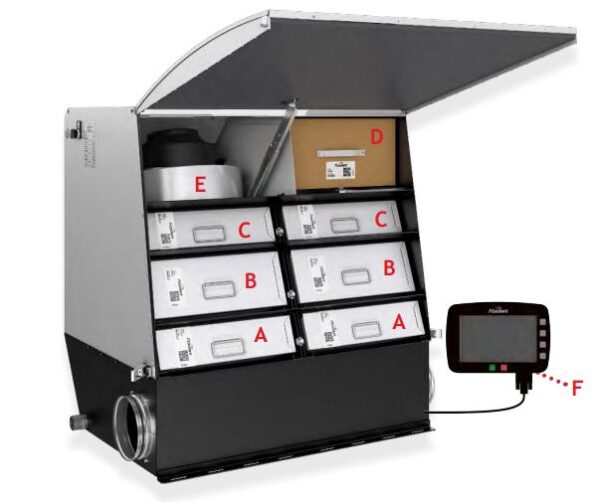 Absolent A-10 Oil Mist / Oil Smoke Filter - Image 3