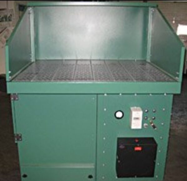 AER APB-4250 3X4 5 HP Powered Bench Downdraft Table
