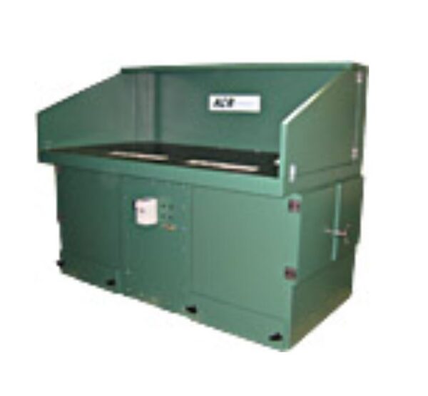 AER APB-4276 3X6 5 HP Powered Bench Downdraft Table