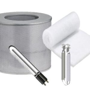 Airpura P600-P614 Carbon Filter, UV light, PCO Reflector, Prefilter Bundle 1