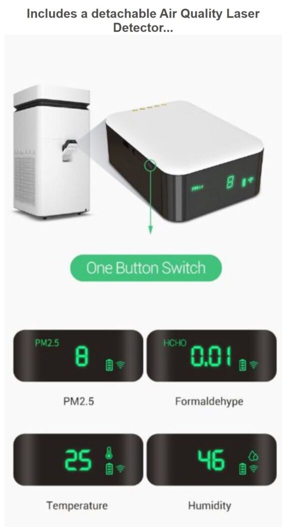 Airdog X8 Portable Large Room Air Cleaner - Image 8