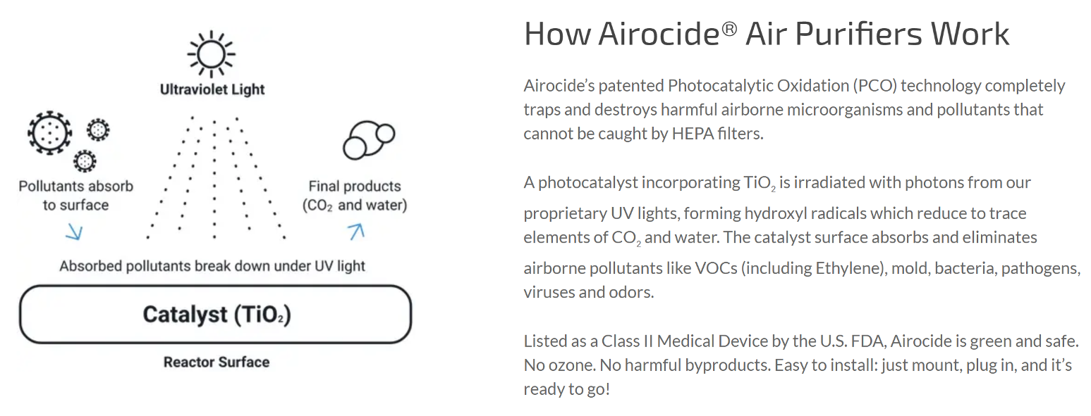Airocide HD Titan Commercial Extra Large Room Air Sanitizer - Image 5