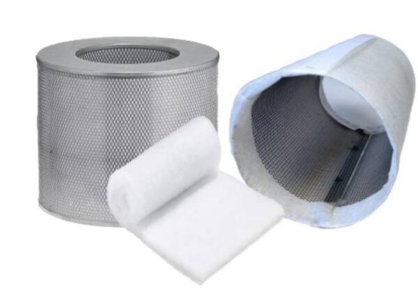 Airpura F600DLX Filter Bundle 6: Carbon Filter, HEPABarrier Filter Cloth and Prefilter