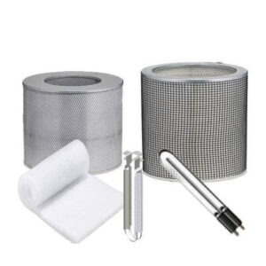 Airpura P600+ Filter Bundle 3: Carbon Filter, HEPA, TiO2, UV Light, PCO Reflector, Prefilter
