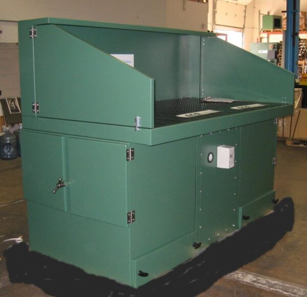 AER APB-4276 3X6 5 HP Powered Bench Downdraft Table - Image 5