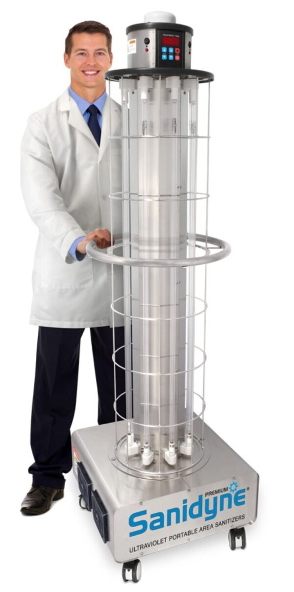 Atlantic UV Corporation Sanidyne Premium Portable UV Air and Surface Sanitizer System - Image 11