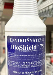 Indusco BioShield 75 Biostatic Surface Protectant - Case 4 -1 Gallon Bottles
