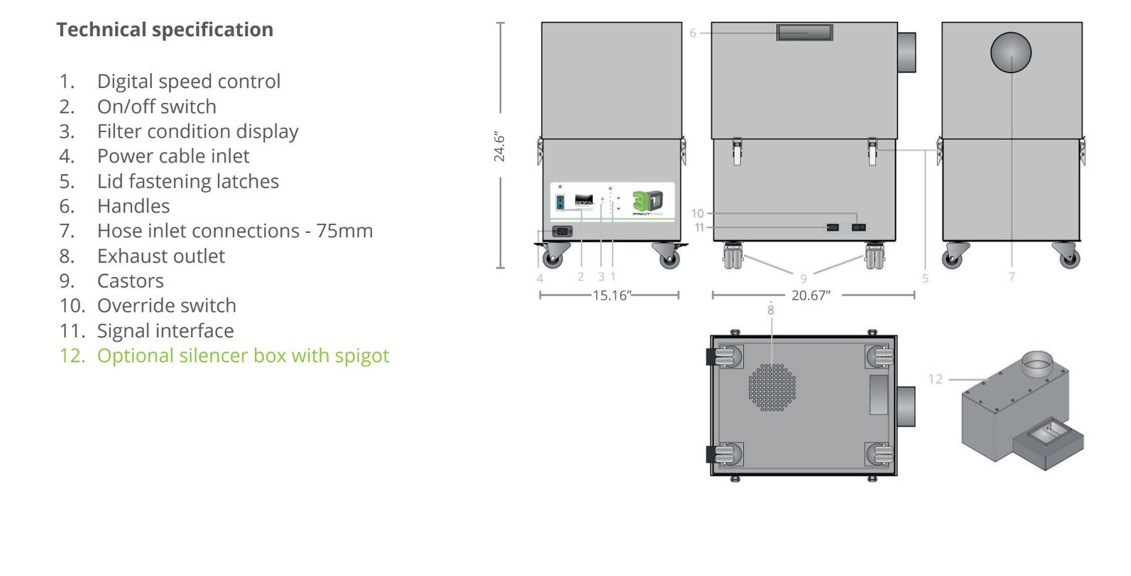 BOFA 3D PrintPro 4 Air Filtration System - Image 2