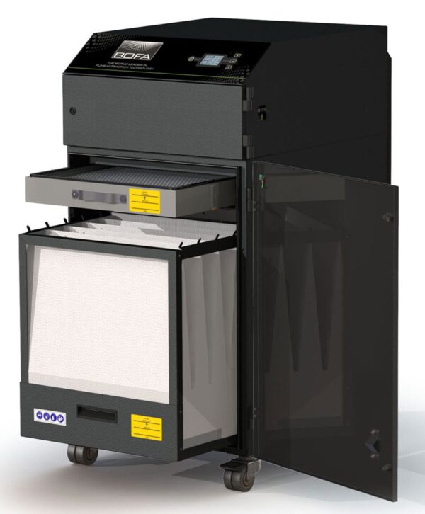 BOFA DustPRO 1000 iQ Portable Commercial HEPA Dust Extraction System - Image 3