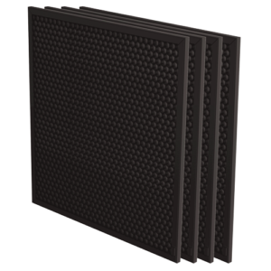 Fellowes AeraMax Pro AM3 or AM4 Carbon 3/8” Filters w/ Pre-filters – 4 PK