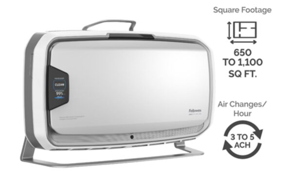 Fellowes AeraMax PRO AM4S PC Portable HEPA Air Purifier w/ Stand - Image 4