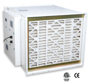 HVAC UV Air Cleaners with Filters