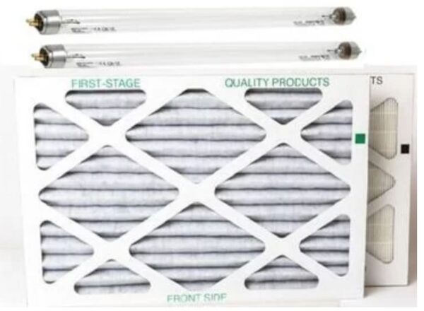 Replacement Filter, 2 UV Light Bulb Set for Sun-Pure SP-20C, Trio