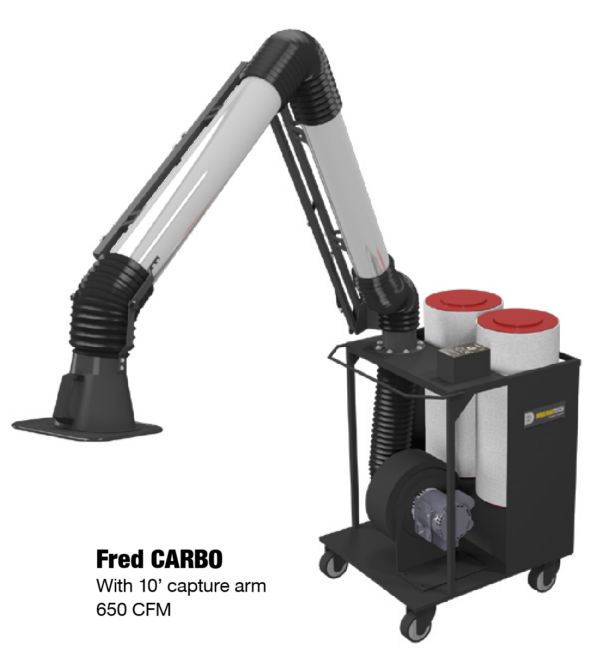 Diversitech FRED CARBO Portable Source Capture VOC Fume Extractor - Image 7