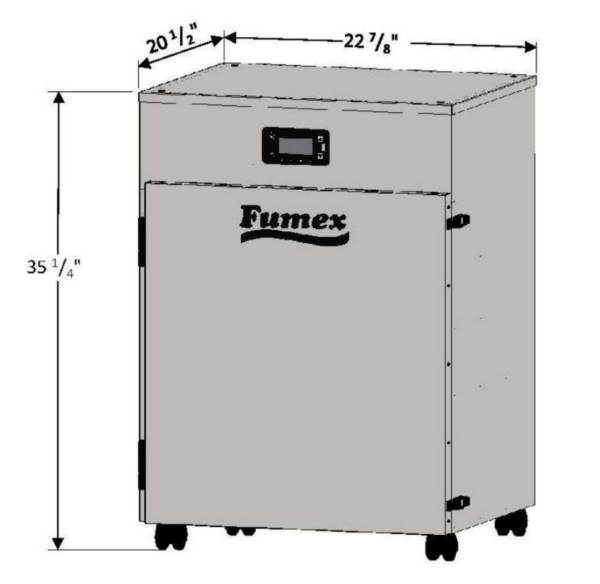 Fumex FA5-2 Laser Dust Collection and Fume Extraction System 450 CFM - Image 3
