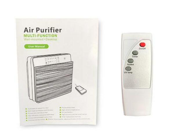 GermAwayUV Wall Mount HEPA UVC Air Sanitizer Purifier - Image 10