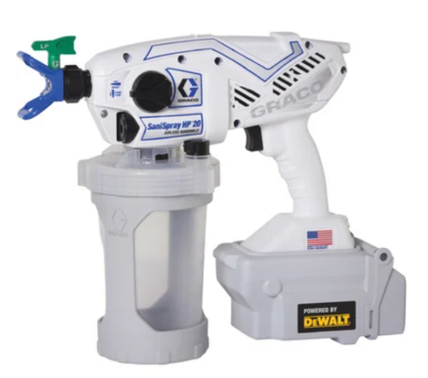 Graco SaniSpray HP20 Cordless Handheld Disinfectant Sprayer