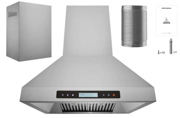 Hauslane IS-500 Convertible Island Range Hood 30 Inch - Image 7