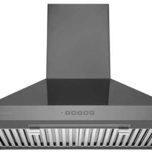 Hauslane WM-590BSS-30 Convertible Wall Mount Range Hood 30 Inch Black Stainless