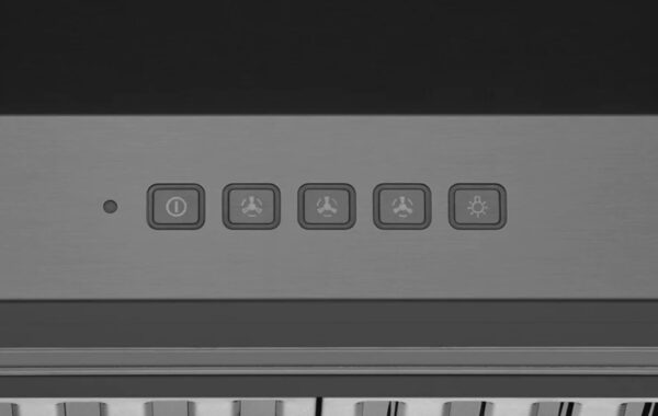 Hauslane WM-590BSS-30 Convertible Wall Mount Range Hood 30 Inch Black Stainless - Image 4