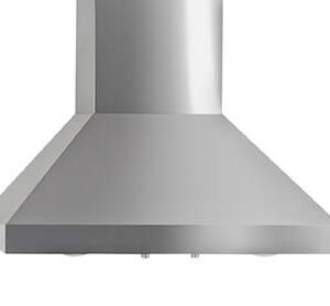 Imperial Stainless Steel Wall Mount Kitchen Range Hood 30 Inch 8" Round Duct