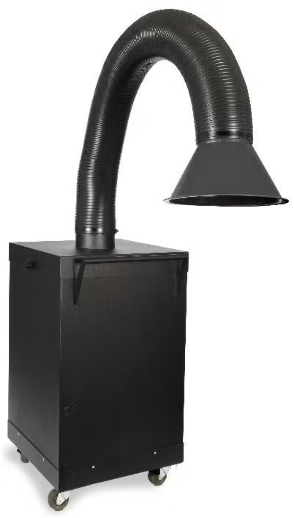 Extract-All SP-800-E Mobile Fume Extractor with Filters for VOC and Ammonia Removal