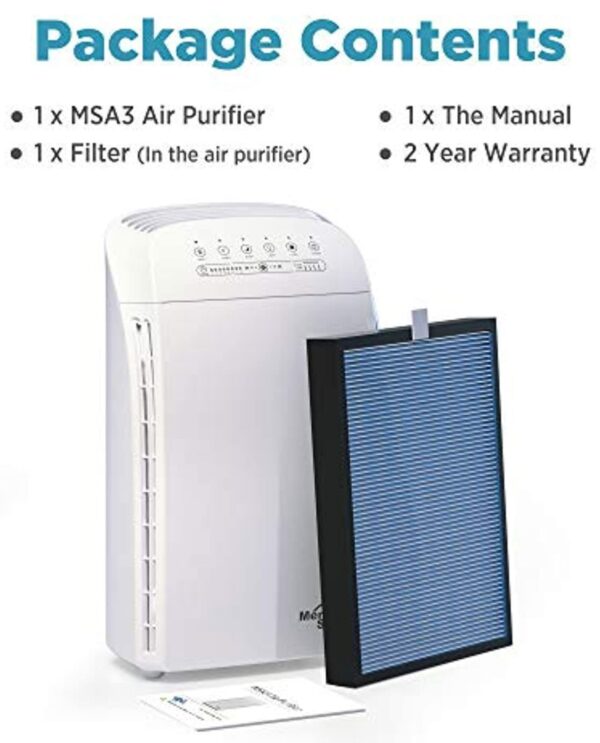 Membrane Solutions MSA3 Air Purifier with True HEPA Filter - Image 4