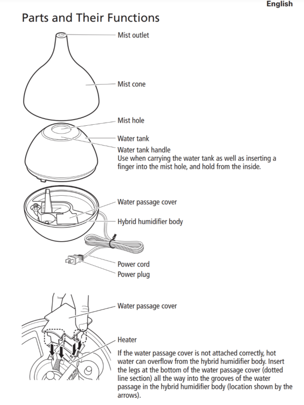 Objecto H4 Hybrid Humidifier and Aromatherapy Diffuser - Black - Image 6