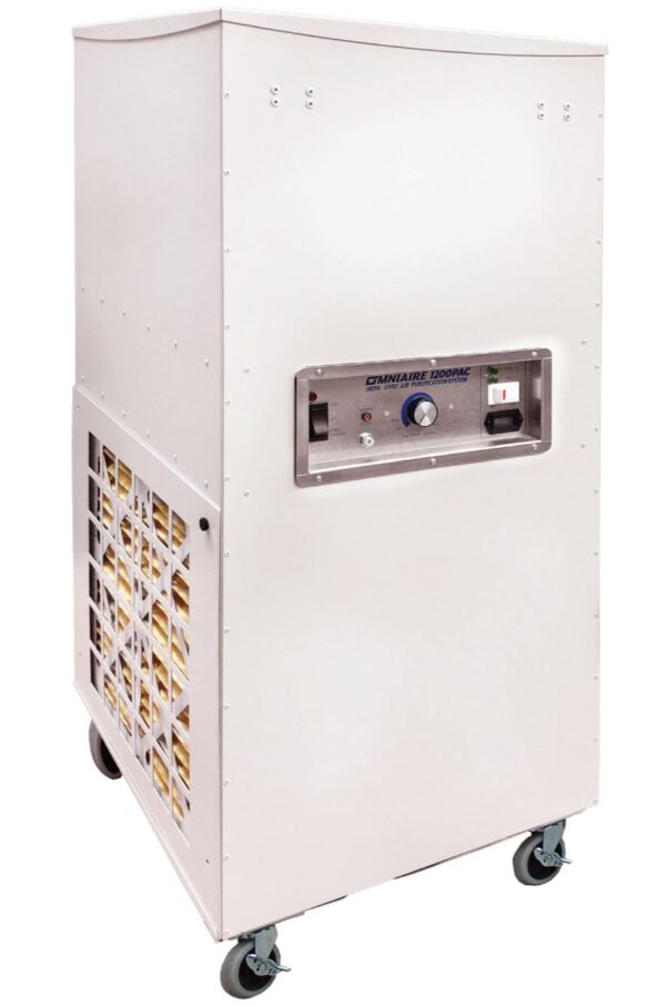 OmniAire 1200PAC Portable Commercial HEPA UV Air Cleaner