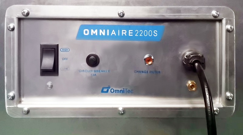 OmniAire 2200S Commercial Portable HEPA Air Filtration System OA2200S-001 - Image 3