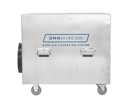 OmniAire 2500 PRO HEPA Filter Negative Air Cleaner - Image 3