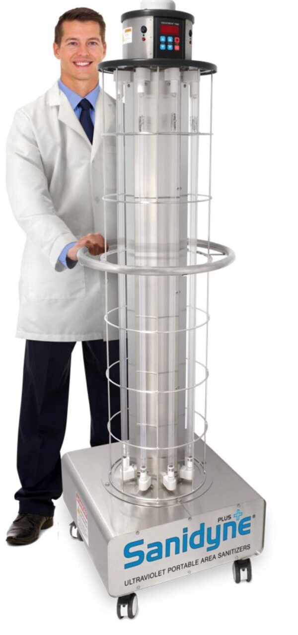 Atlantic UV Corporation Sanidyne Plus Portable UV Air and Surface Sanitizer System - Image 9