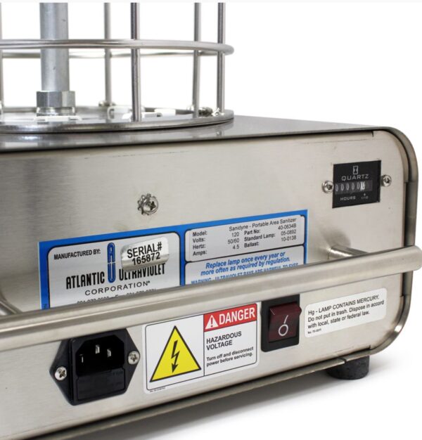 Atlantic UV Corporation Sanidyne Prime Remote Portable Air and Surface Sanitizer System - Image 6