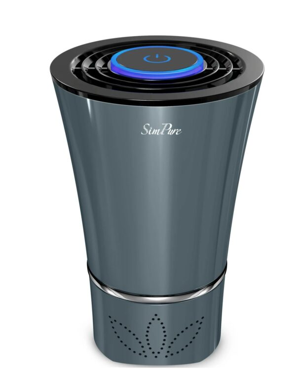 SimPure HC3 Car Air Purifier with True HEPA and Carbon Filter