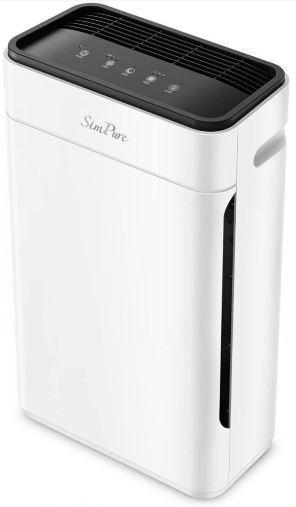 SimPure HP8 HEPA Filter and Carbon Scrubber Air Purifier