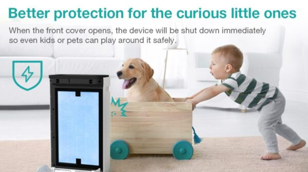 SimPure HP8 HEPA Filter and Carbon Scrubber Air Purifier - Image 5