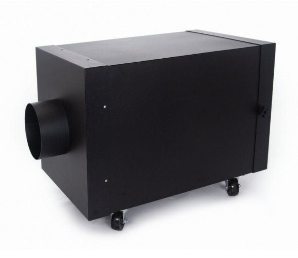 Extract-All SP-800-E Mobile Fume Extractor with Filters for VOC and Ammonia Removal - Image 2