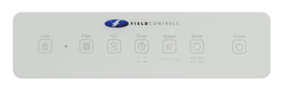 Field Controls Trio PLUS Portable HEPA UV Air Purifier - Image 6