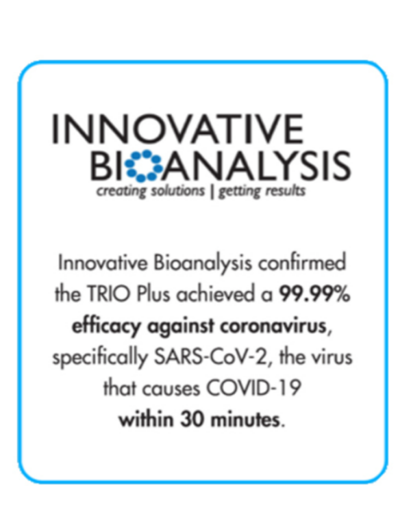 Field Controls Trio PLUS Portable HEPA UV Air Purifier - Image 7