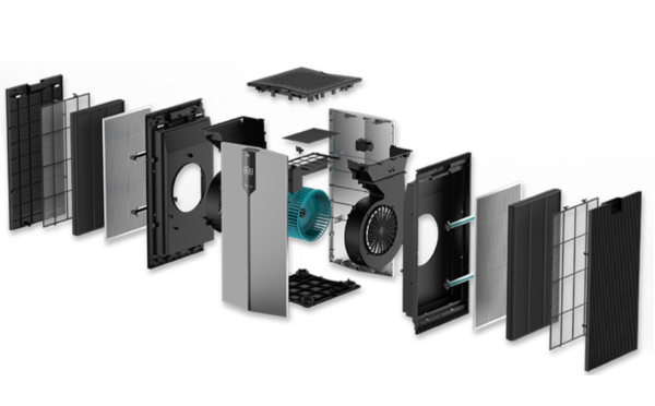 Field Controls Trio Pro Portable HEPA, Carbon & UV Air Purifier - Image 4